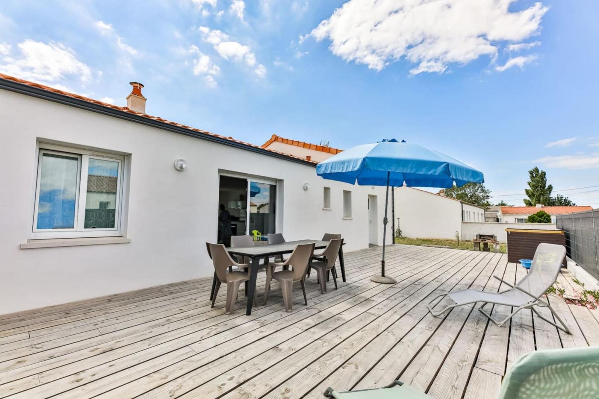 Le Gois - Terrasse - Parking Vila Beauvoir-sur-Mer Exterior foto